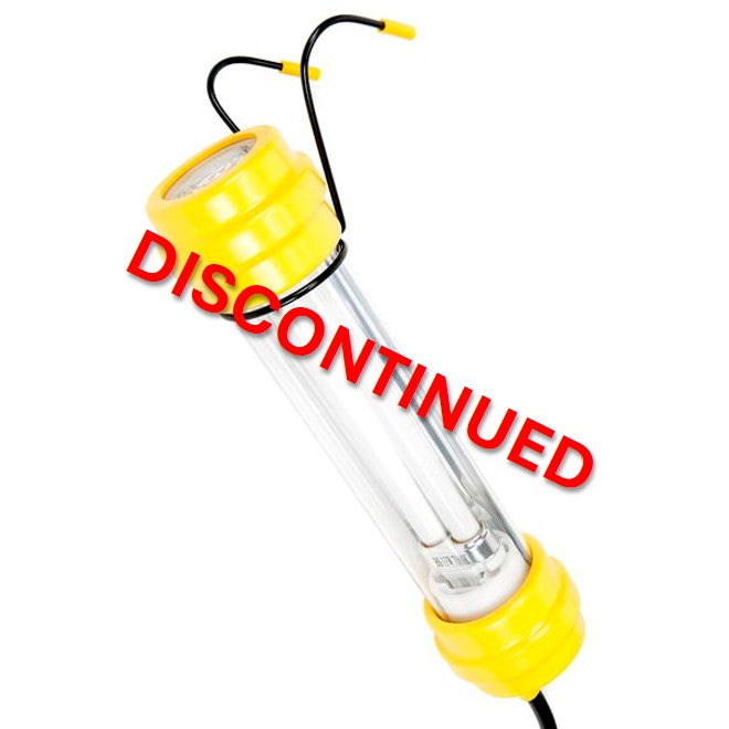 SL-676: 13w Fluorescent Work Light w/ Spotlight - OSHA NRTL Compliant