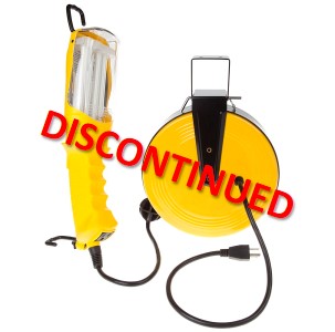 Retractable trouble light with outlet hotsell