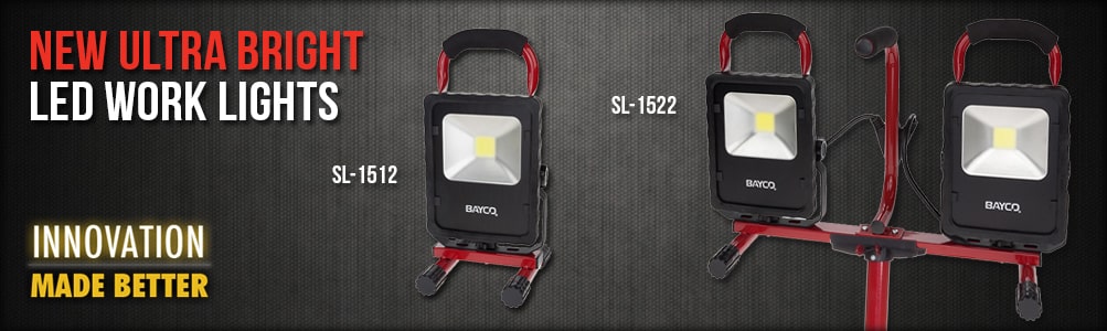 Bayco ultra bright LED work lights