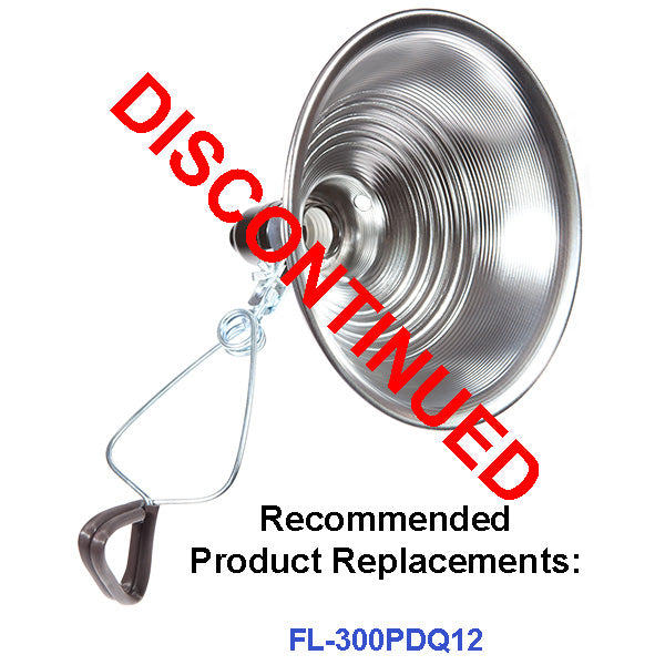 FL-300PDQ12F: 8 1/2" Clamp Light