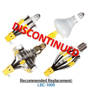 LBC-1700C: Light Bulb Changer Heads for Standard, Floodlight, Recessed & Mercury Vapor Bulbs