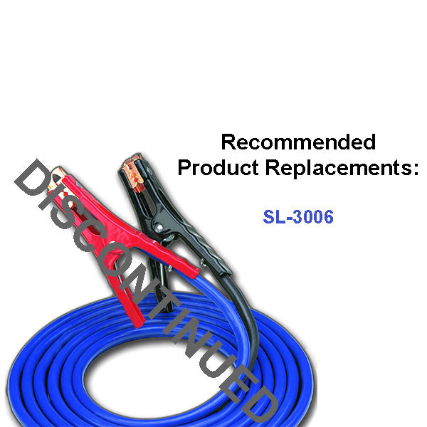 SL-3007: 12' Booster Cable - Heavy-Duty - 400 amp